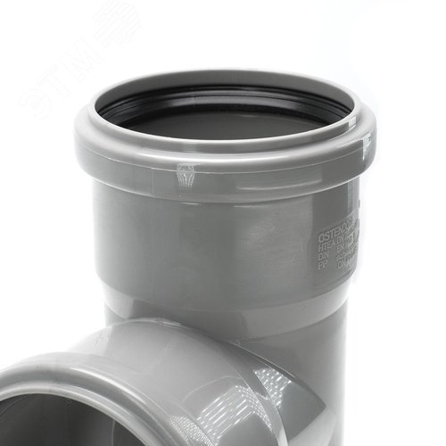 Тройник 75 87 град, канализационный - фото 3