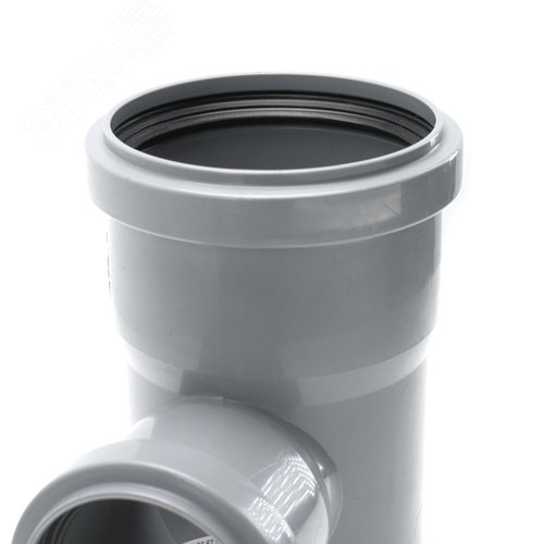 Тройник 75х50 87 град, канализационный - фото 3