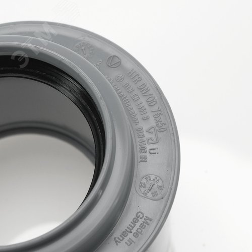 Редукция 75х50 короткая, для внутренней канализации - фото 4