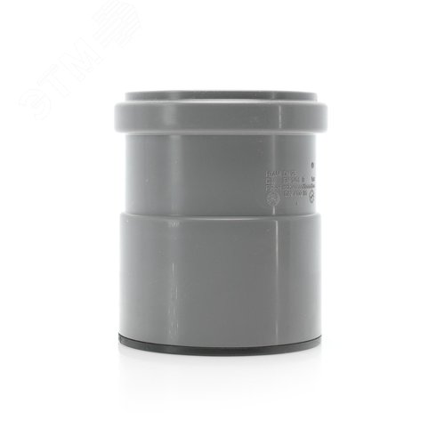 Муфта 75 мм насадная, канализационная - фото 2