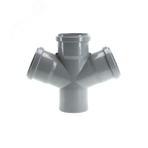 Крестовина 75 67 град, канализационная - фото 2