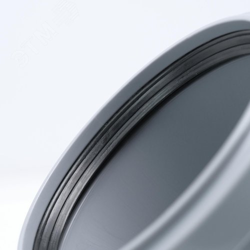 Отвод 90 45 град, для внутренней канализации, серый - фото 3