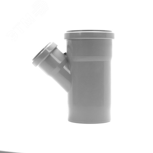 Тройник 90х50 45 град, канализационный - фото 2