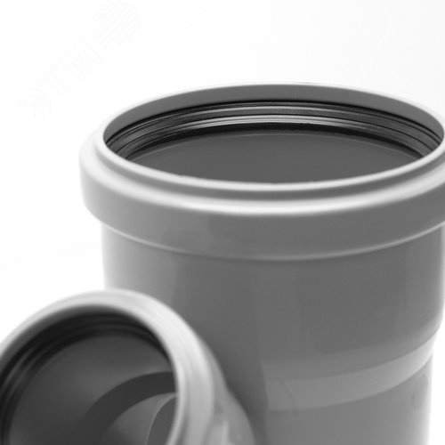 Тройник 90х50 45 град, канализационный - фото 3