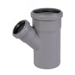 Изображение товара Тройник 90х50 45 град, канализационный (шт)