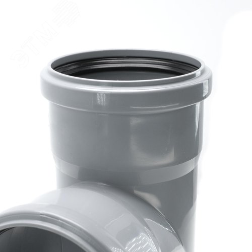 Тройник 90 87 град, канализационный - фото 3