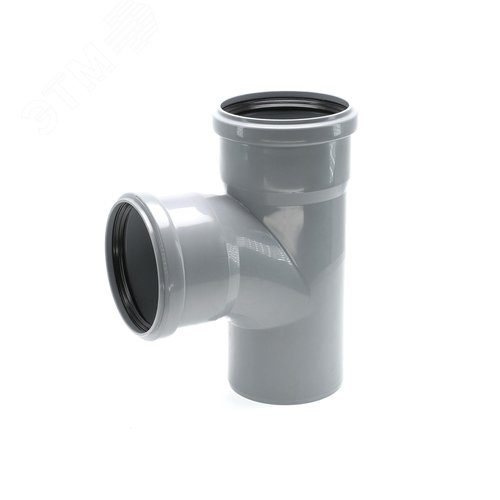 Тройник 90 87 град, канализационный - фото 1