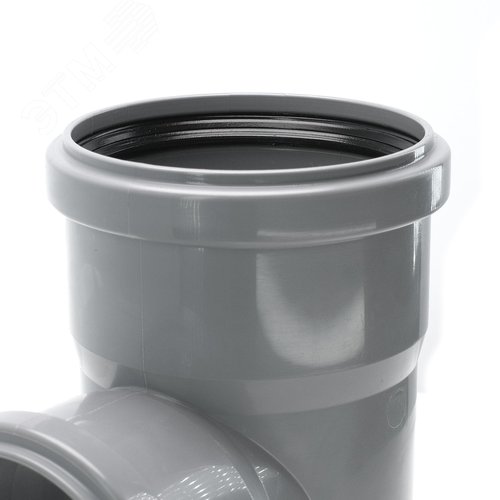 Тройник 90х75 87 град, канализационный - фото 3