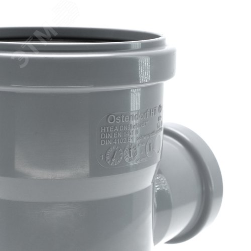 Тройник 90х50 87 град, канализационный - фото 4