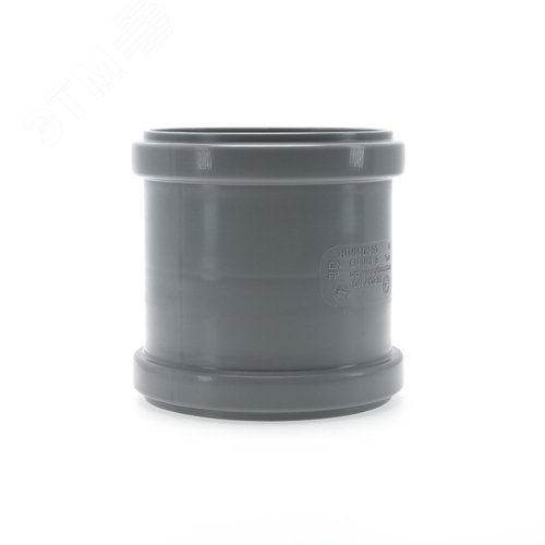 Муфта 90 мм двойная, канализационная - фото 2