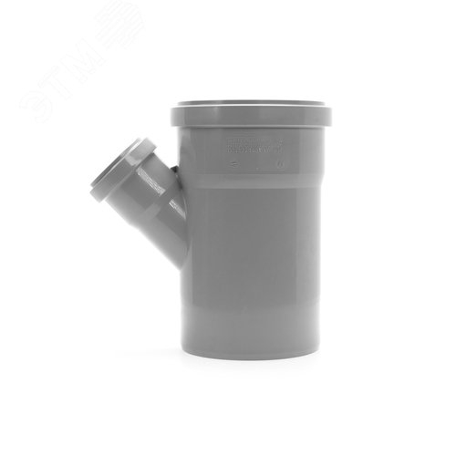 Тройник 110х50 45 град, канализационный - фото 2