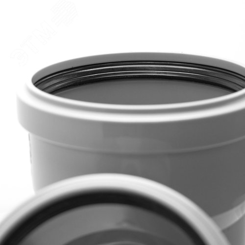 Тройник 110х90 45 град, канализационный - фото 3