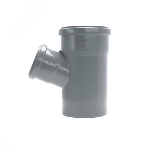 Тройник 110х75 67 град, канализационный - фото 2