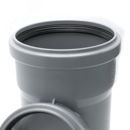 Тройник 110х75 67 град, канализационный - фото 3