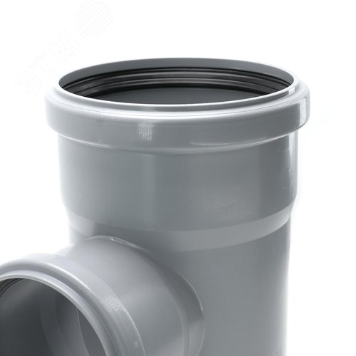 Тройник 110х75 87 град, канализационный - фото 3