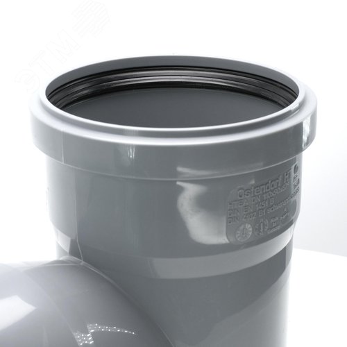 Тройник 110х90 87 град, канализационный - фото 3