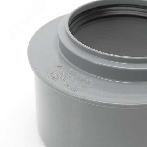 Редукция 110х75 короткая, для внутренней канализации - фото 4