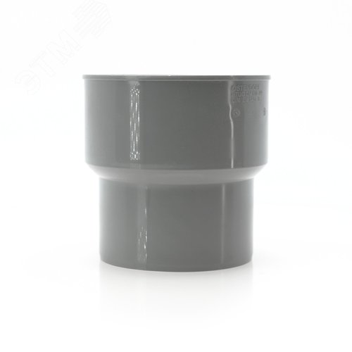 Переходник 110 на чугун, без сальников, тапер для внутренней канализации - фото 2