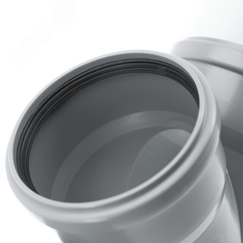 Крестовина 110 67 град одноплоскостная, однораструбная, канализационная - фото 3