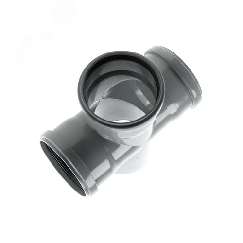 Крестовина 110 87 град одноплоскостная, канализационная - фото 4