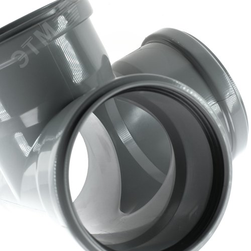 Крестовина 110 87 град двухплоскостная, канализационная - фото 4