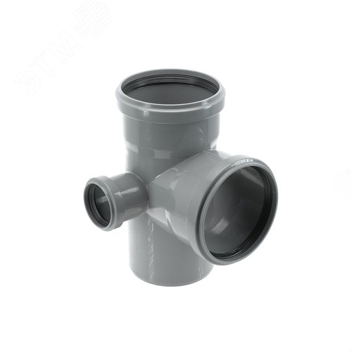 Крестовина 110х110х50 87 град двухплоскостная, левая, канализационная - фото 1