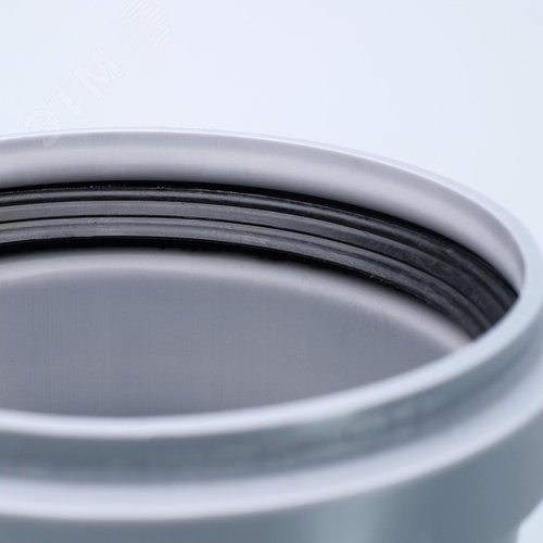 Труба канализационная 125x250 мм НТЕМ однораструбная, серая - фото 3