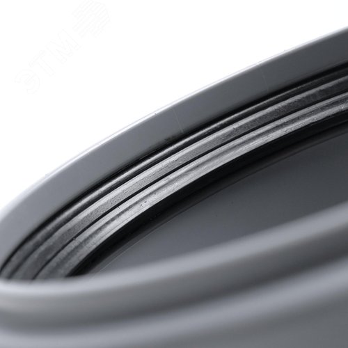 Отвод 125 30 град, для внутренней канализации, серый - фото 3