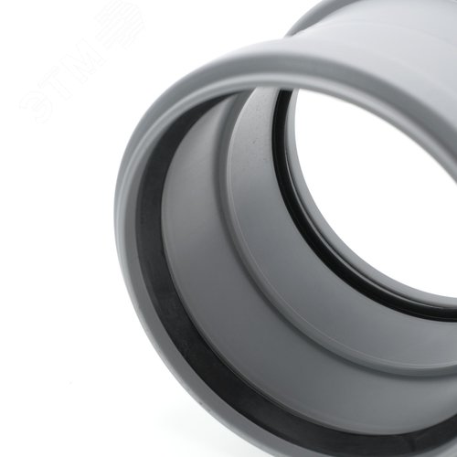 Муфта 125 мм двойная, канализационная - фото 5