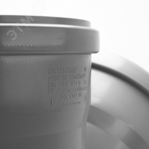 Тройник 160 45 град, канализационный - фото 4