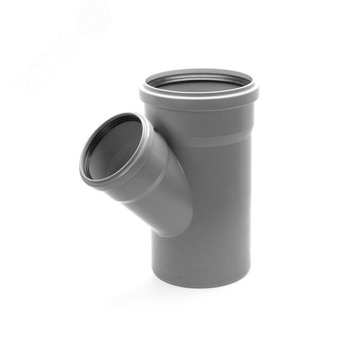 Тройник 160х110 45 град, канализационный - фото 1