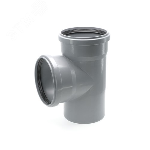 Тройник 160 87 град, канализационный - фото 1