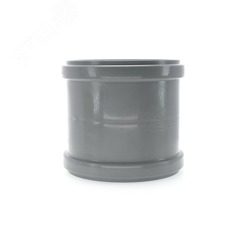 Муфта 160 мм двойная, канализационная - фото 2