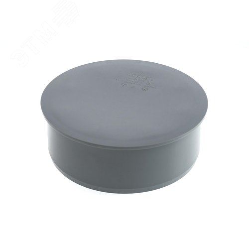 Изображение товара Заглушка 160 мм для внутренней канализации, серая (шт)