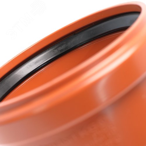 Отвод 110 30 град., для наружной канализации - фото 3