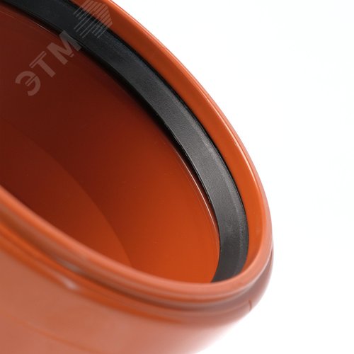 Отвод 110 45 град., для наружной канализации - фото 3