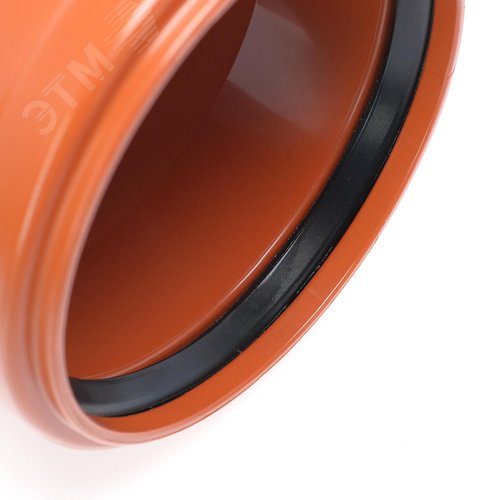 Отвод 110 87 град., для наружной канализации - фото 3