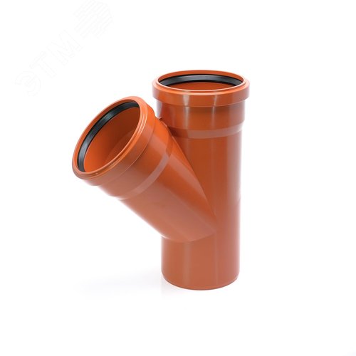 Изображение товара Тройник 110 45 град., для наружной канализации (шт)