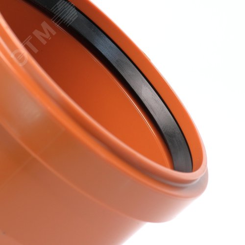 Отвод 125 45 град., для наружной канализации - фото 3