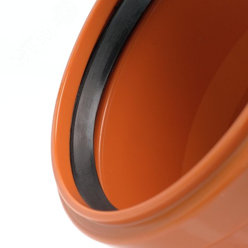 Отвод 125 67 град., для наружной канализации - фото 3