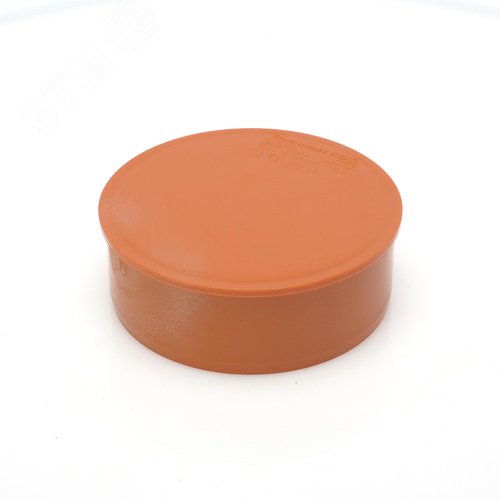 Заглушка 125 мм ПВХ наружной канализации - фото 1