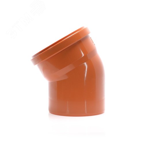 Отвод 160 30 град., для наружной канализации - фото 2