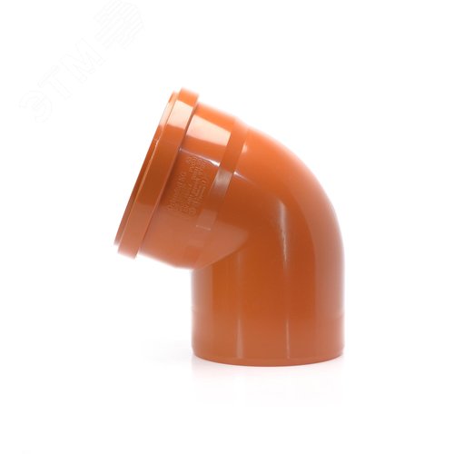 Отвод 160 67 град., для наружной канализации - фото 2