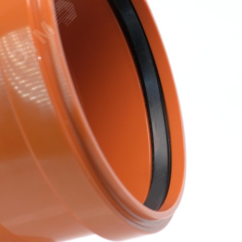 Отвод 160 67 град., для наружной канализации - фото 3