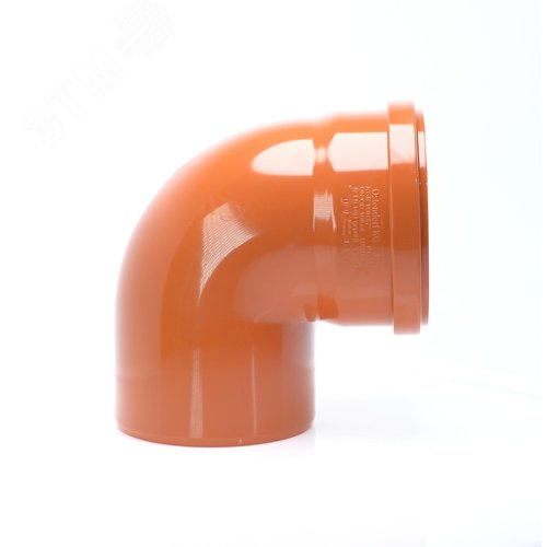 Отвод 160 87 град., для наружной канализации - фото 2