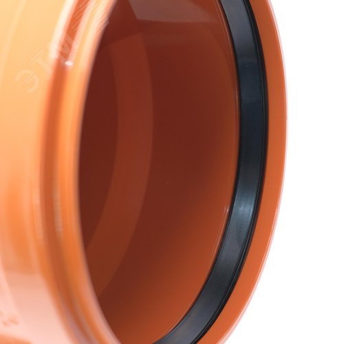 Отвод 160 87 град., для наружной канализации - фото 3