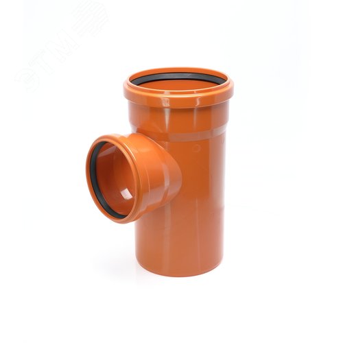 Тройник 160х125 87 град., для наружной канализации - фото 1