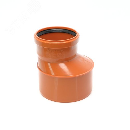 Переход 160х110 эксцентрический, для наружной канализации - фото 1