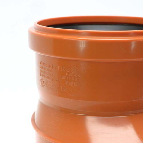 Редукция 160х125 ПВХ для наружной канализации - фото 4