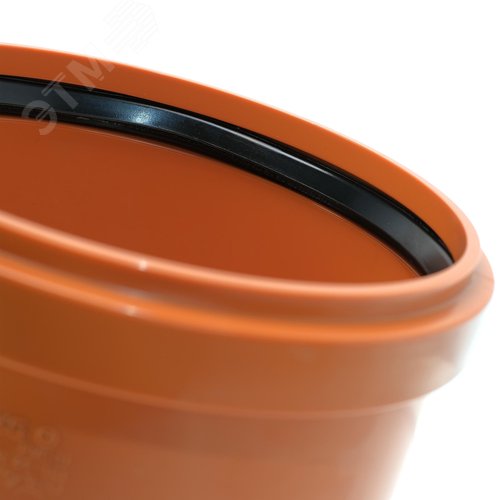 Отвод 200 15 град., для наружной канализации - фото 3